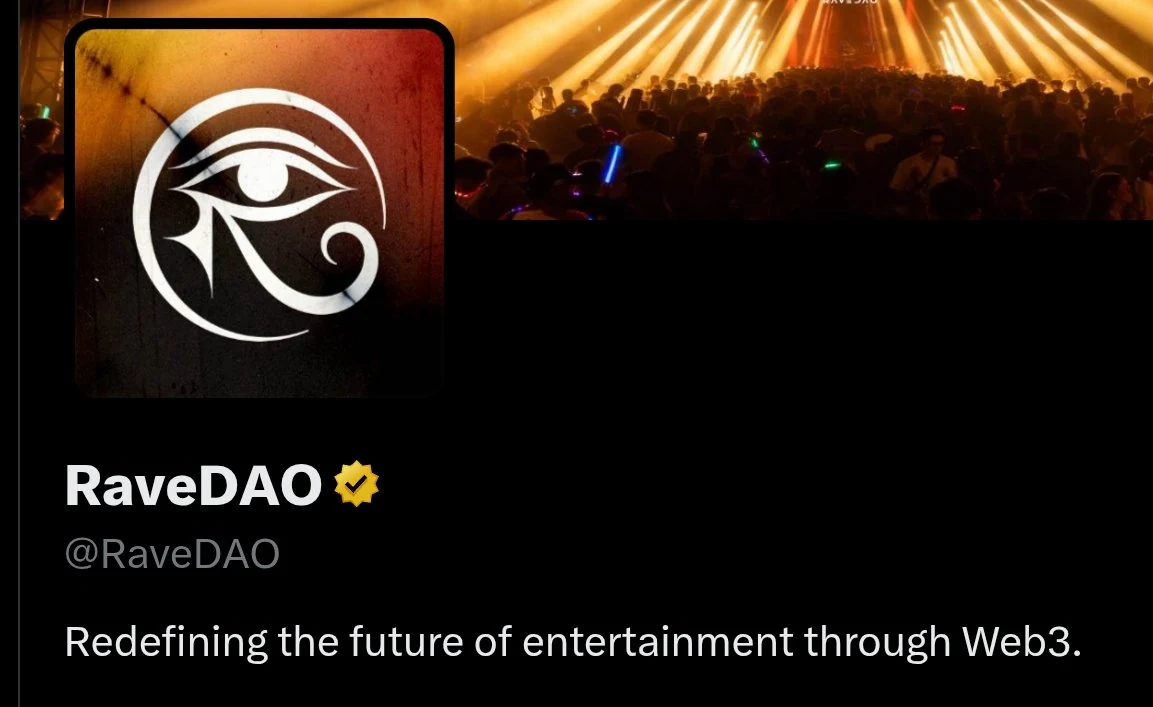 RaveDAO: the people, token and promotional network — original source image