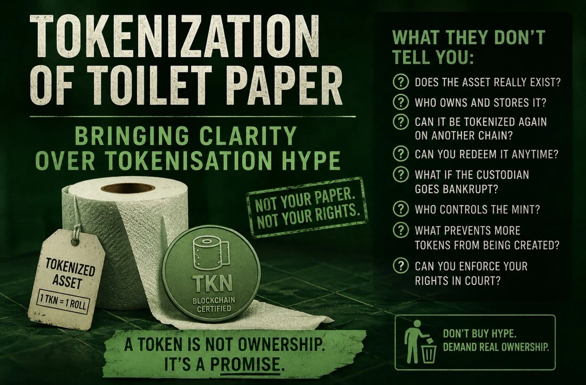 Tokenisation: the asset, the claim and the marketing — original source image