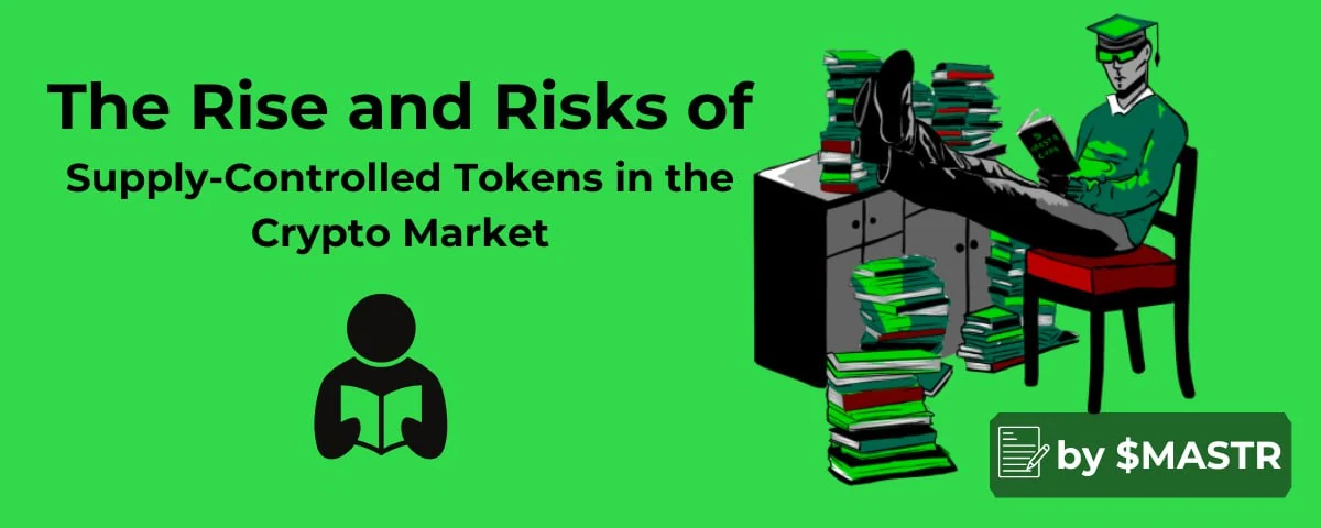 Supply-controlled tokens and exit liquidity — original source image