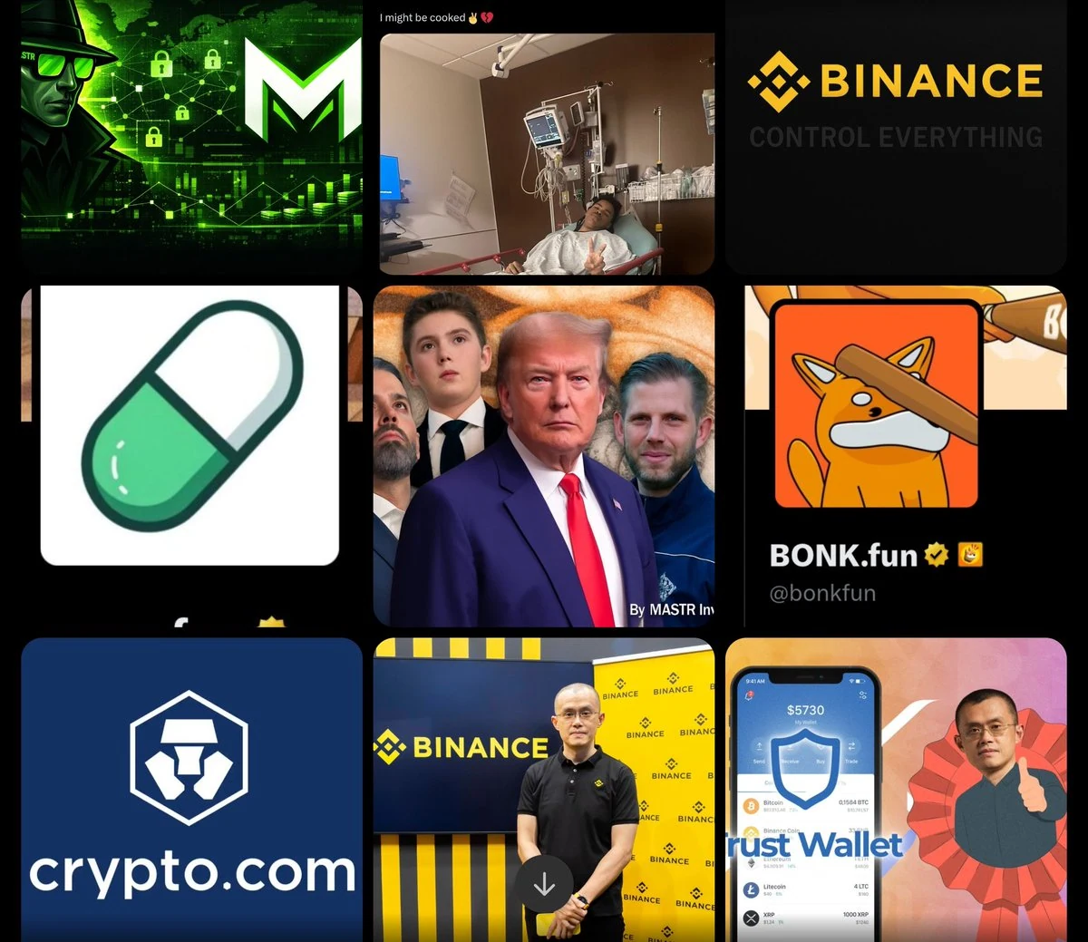 The 2025–2026 crypto incident timeline, as recorded in March — original source image