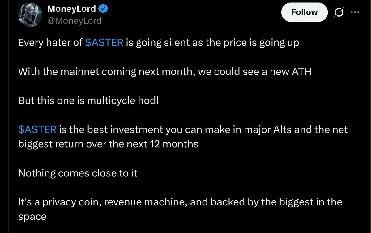 ASTER: the decentralisation claims and exchange connections — original source image