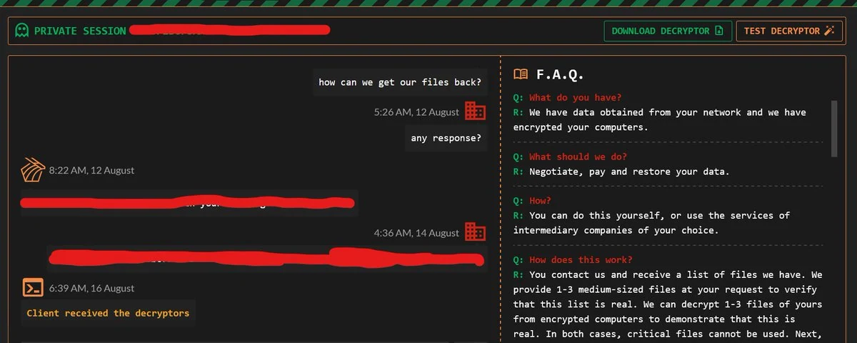DragonForce and the ransomware service economy — original source image